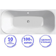 Акриловая ванна C-Bath Kronos 180x80 CBQ013001 без гидромассажа
