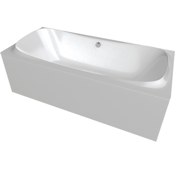 Акриловая ванна C-Bath Kronos 180x80 CBQ013001 без гидромассажа
