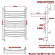 Электрический полотенцесушитель Ника Arc ЛД (Г2) ВП 100/50 с полкой Хром