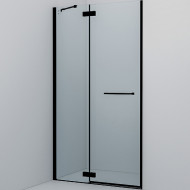 Душевая дверь Iddis Slide 110 SLI6BH1i69 профиль Черный стекло прозрачное