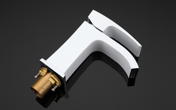 Смеситель для раковины Gappo G07 G1007-8 Белый Хром Смеситель для раковины Gappo G07 G1007-8 Белый Хром