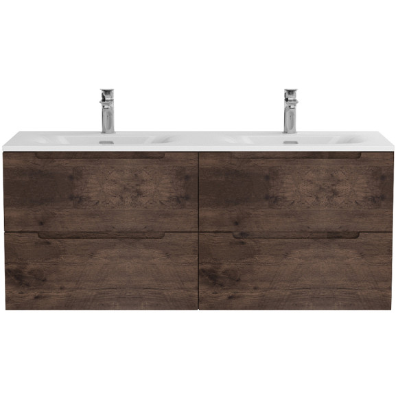 Тумба под раковину BelBagno Etna 120 ETNA-1200-4C-SO-2-RW подвесная Rovere Moro