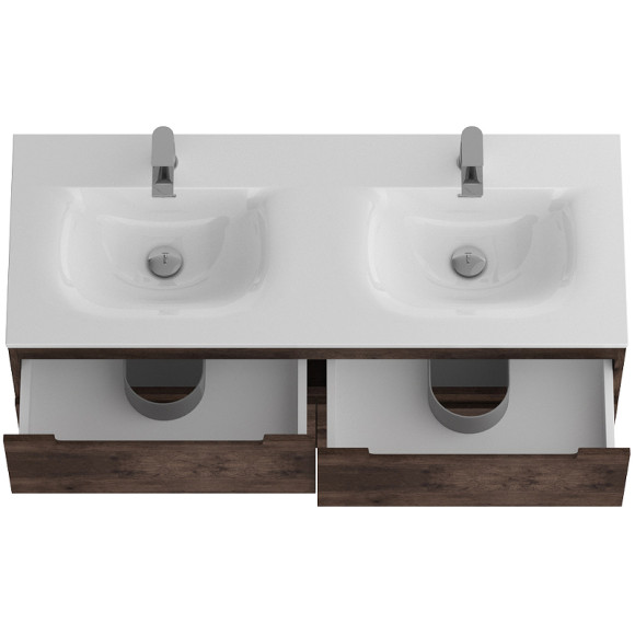 Тумба под раковину BelBagno Etna 120 ETNA-1200-4C-SO-2-RW подвесная Rovere Moro Тумба под раковину BelBagno Etna 120 ETNA-1200-4C-SO-2-RW подвесная Rovere Moro