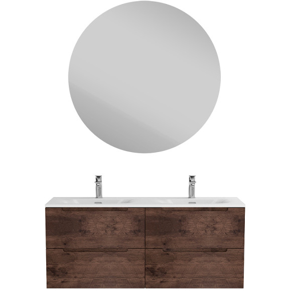 Тумба под раковину BelBagno Etna 120 ETNA-1200-4C-SO-2-RW подвесная Rovere Moro Тумба под раковину BelBagno Etna 120 ETNA-1200-4C-SO-2-RW подвесная Rovere Moro