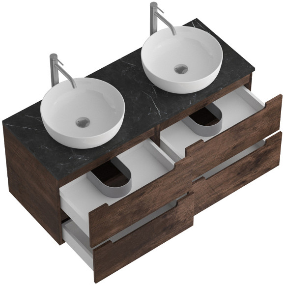 Тумба под раковину BelBagno Etna 120 ETNA-1200-4C-SO-2-RW подвесная Rovere Moro Тумба под раковину BelBagno Etna 120 ETNA-1200-4C-SO-2-RW подвесная Rovere Moro