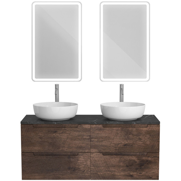 Тумба под раковину BelBagno Etna 120 ETNA-1200-4C-SO-2-RW подвесная Rovere Moro Тумба под раковину BelBagno Etna 120 ETNA-1200-4C-SO-2-RW подвесная Rovere Moro