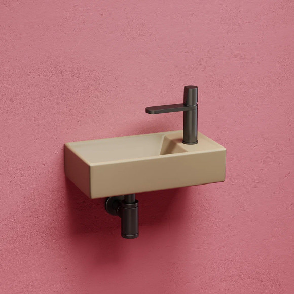 Раковина Ceramicanova Element 41 L CN6051LMC Капучино матовая Раковина Ceramicanova Element 41 L CN6051LMC Капучино матовая