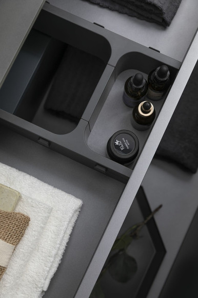 Тумба под раковину Allen Brau Infinity 85 1.21002.AM подвесная Антрацит матовый Тумба под раковину Allen Brau Infinity 85 1.21002.AM подвесная Антрацит матовый