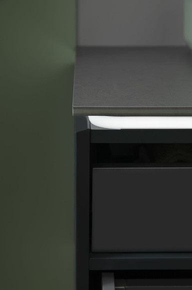 Тумба под раковину Allen Brau Infinity 85 1.21002.AM подвесная Антрацит матовый Тумба под раковину Allen Brau Infinity 85 1.21002.AM подвесная Антрацит матовый