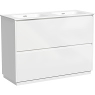 Тумба под раковину Sancos Libra Floor 120 LB120F-2W Белый глянец