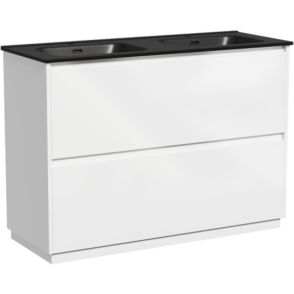 Тумба под раковину Sancos Libra Floor 120 LB120F-2W Белый глянец Тумба под раковину Sancos Libra Floor 120 LB120F-2W Белый глянец