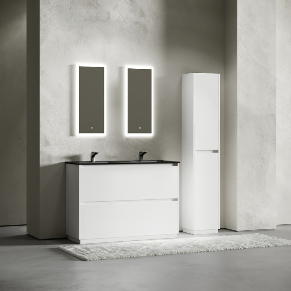 Тумба под раковину Sancos Libra Floor 120 LB120F-2W Белый глянец Тумба под раковину Sancos Libra Floor 120 LB120F-2W Белый глянец