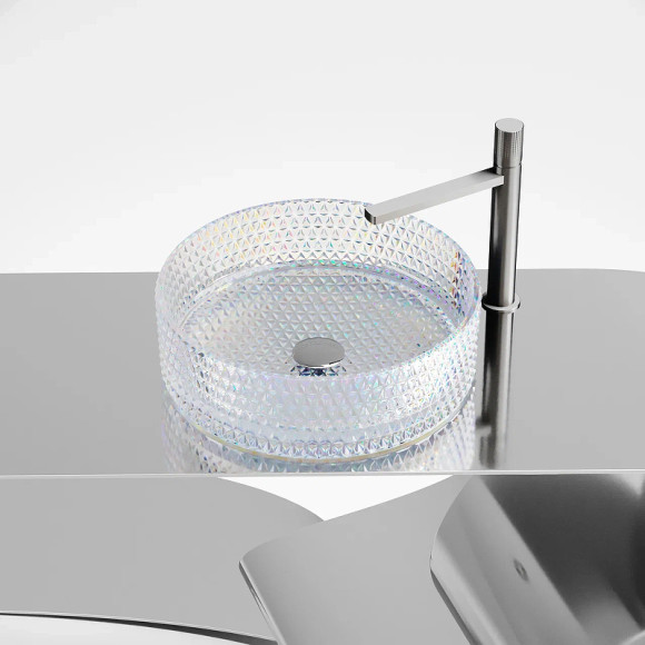 Раковина-чаша Ceramicanova Cristal 36 CN6059 Неон Раковина-чаша Ceramicanova Cristal 36 CN6059 Неон