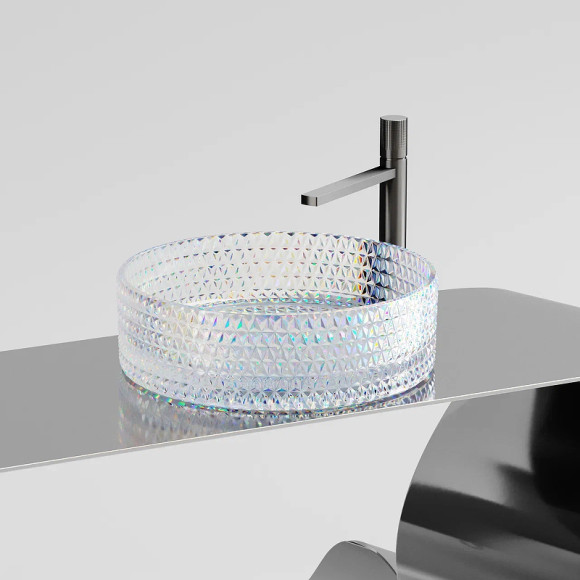 Раковина-чаша Ceramicanova Cristal 36 CN6059 Неон Раковина-чаша Ceramicanova Cristal 36 CN6059 Неон