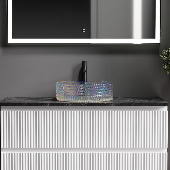 Раковина-чаша Ceramicanova Cristal 36 CN6059 Неон Раковина-чаша Ceramicanova Cristal 36 CN6059 Неон