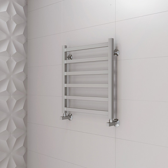 Водяной полотенцесушитель Terminus Ното П6 500x600 4670078544346 Хром, нижнее подключение, G 1/2" ВР Водяной полотенцесушитель Terminus Ното П6 500x600 4670078544346 Хром, нижнее подключение, G 1/2" ВР