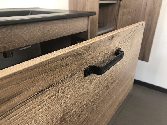 Тумба с раковиной Comforty Бредфорд 75 00004149064 Дуб темный