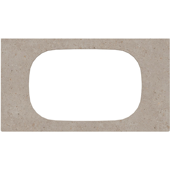 Столешница под раковину Kerama Marazzi Magica 90 MA.2.0.SG540620R\90 Бежевая матовая
