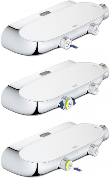 Душевая система Grohe SmartControl 26361000 с термостатом Хром Душевая система Grohe SmartControl 26361000 с термостатом Хром