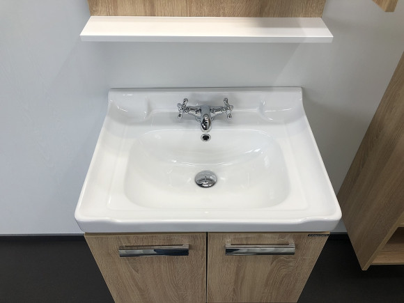 Тумба с раковиной Comforty Рига 60 00004142213 подвесная Дуб сонома Тумба с раковиной Comforty Рига 60 00004142213 подвесная Дуб сонома