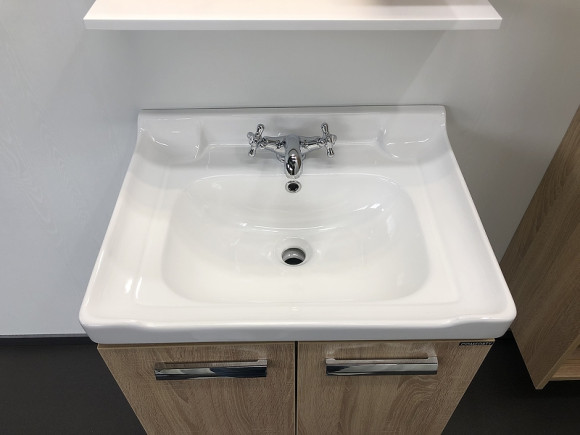 Тумба с раковиной Comforty Рига 60 00004142213 подвесная Дуб сонома Тумба с раковиной Comforty Рига 60 00004142213 подвесная Дуб сонома