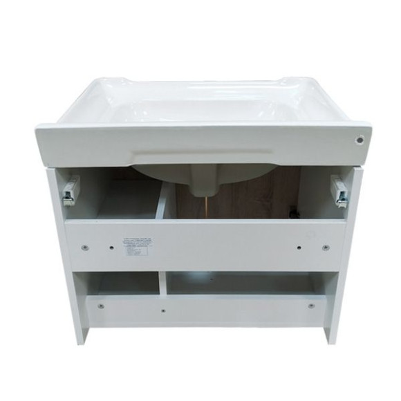 Тумба с раковиной Comforty Рига 60 00004142213 подвесная Дуб сонома Тумба с раковиной Comforty Рига 60 00004142213 подвесная Дуб сонома