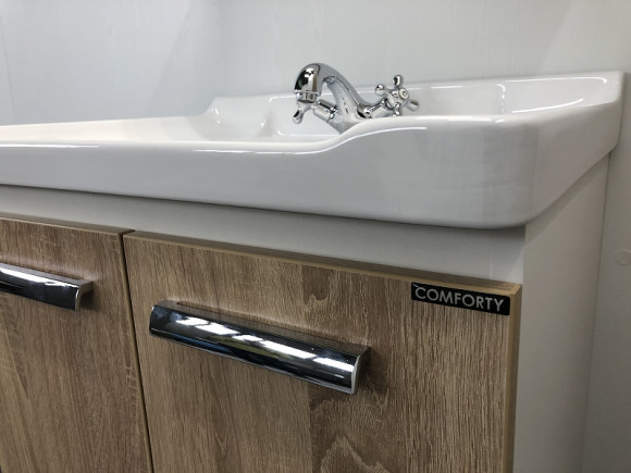 Тумба с раковиной Comforty Рига 60 00004142213 подвесная Дуб сонома Тумба с раковиной Comforty Рига 60 00004142213 подвесная Дуб сонома