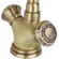 Смеситель для раковины Bronze de Luxe Royal 10105/1 Бронза Смеситель для раковины Bronze de Luxe Royal 10105/1 Бронза