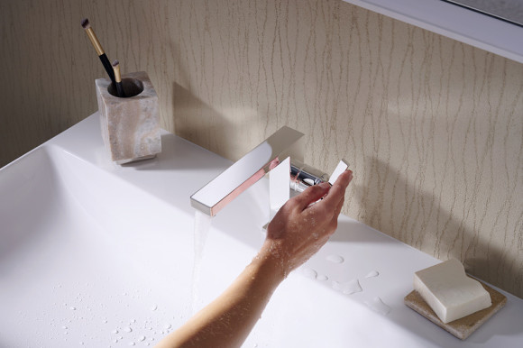 Смеситель для раковины Hansgrohe Tecturis E 73020000 Хром