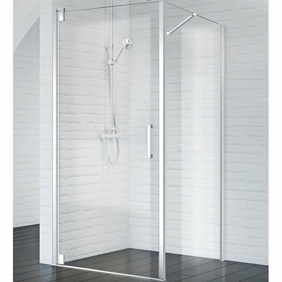 Душевой уголок BelBagno Marmi 60х90 MARMI-AH-1-60/90-C-Cr профиль Хром стекло прозрачное