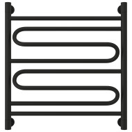 Водяной полотенцесушитель Сунержа Элегия+ 600х600 31-0205-6060 Черный матовый