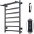 Электрический полотенцесушитель Тругор Пэк сп 20 кв П 80х50 с полкой Графит