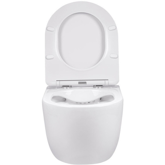 Унитаз Vincea Evo Rimless VT1-34S подвесной с сиденьем Микролифт