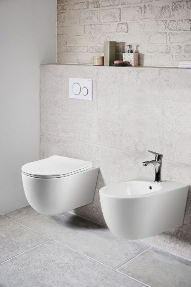 Унитаз Vincea Evo Rimless VT1-34S подвесной с сиденьем Микролифт