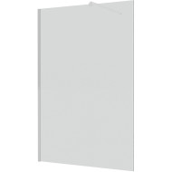 Шторка на ванну Grossman 120х140 GR-103 профиль Хром стекло прозрачное