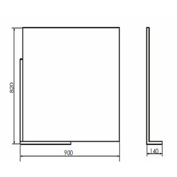 Зеркало Comforty Дюссельдорф 90 00004147992 Дуб дымчатый