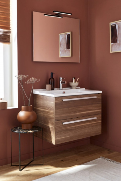 Тумба под раковину Jacob Delafon Struktura 77 EB1277-N18 подвесная Белая