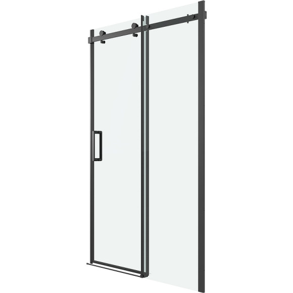 Душевая дверь Grossman Classic 110 100.K33.04.110.21.00 профиль Черный матовый стекло прозрачное Душевая дверь Grossman Classic 110 100.K33.04.110.21.00 профиль Черный матовый стекло прозрачное