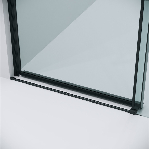 Душевая дверь Grossman Classic 110 100.K33.04.110.21.00 профиль Черный матовый стекло прозрачное Душевая дверь Grossman Classic 110 100.K33.04.110.21.00 профиль Черный матовый стекло прозрачное