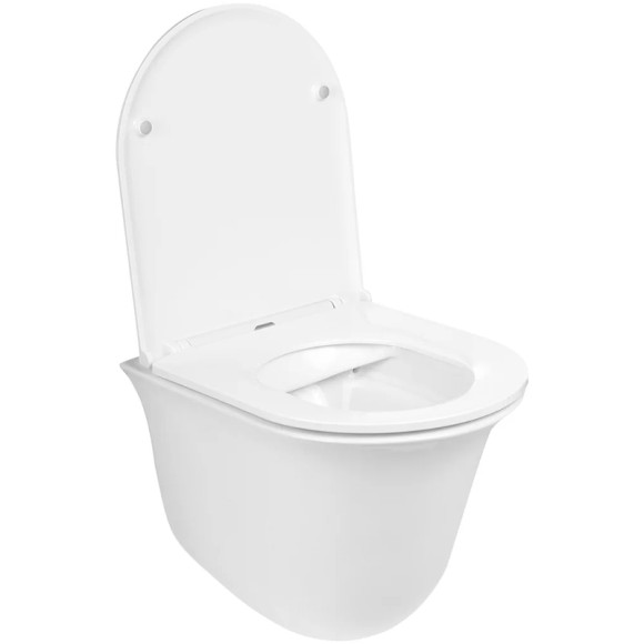 Унитаз WeltWasser Telbach 004 GL-WT 10000003668 подвесной Белый глянец с сиденьем Микролифт Унитаз WeltWasser Telbach 004 GL-WT 10000003668 подвесной Белый глянец с сиденьем Микролифт