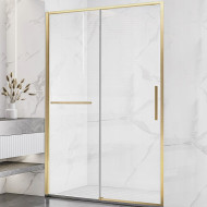 Душевая дверь Vincea Slim Soft 150 VDS-1SS150CLG профиль Золото брашированное стекло прозрачное Душевая дверь Vincea Slim Soft 150 VDS-1SS150CLG профиль Золото брашированное стекло прозрачное