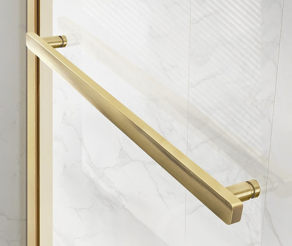 Душевая дверь Vincea Slim Soft 150 VDS-1SS150CLG профиль Золото брашированное стекло прозрачное Душевая дверь Vincea Slim Soft 150 VDS-1SS150CLG профиль Золото брашированное стекло прозрачное