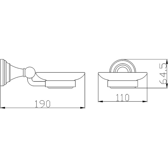 Мыльница Rav Slezak Morava MKA0300Z Золото Мыльница Rav Slezak Morava MKA0300Z Золото