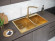 Кухонная мойка Paulmark Kroner 78/2S PM237851-BG Брашированное золото Кухонная мойка Paulmark Kroner 78/2S PM237851-BG Брашированное золото