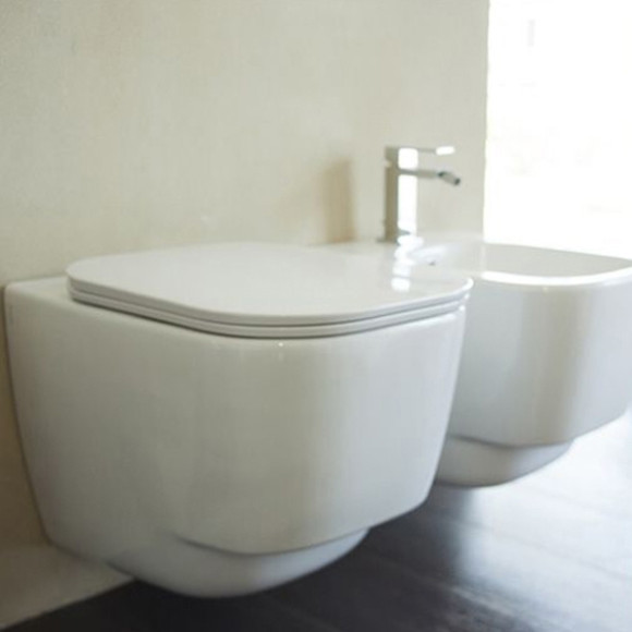 Унитаз Hatria Fusion 48 YXZL подвесной без сиденья Унитаз Hatria Fusion 48 YXZL подвесной без сиденья