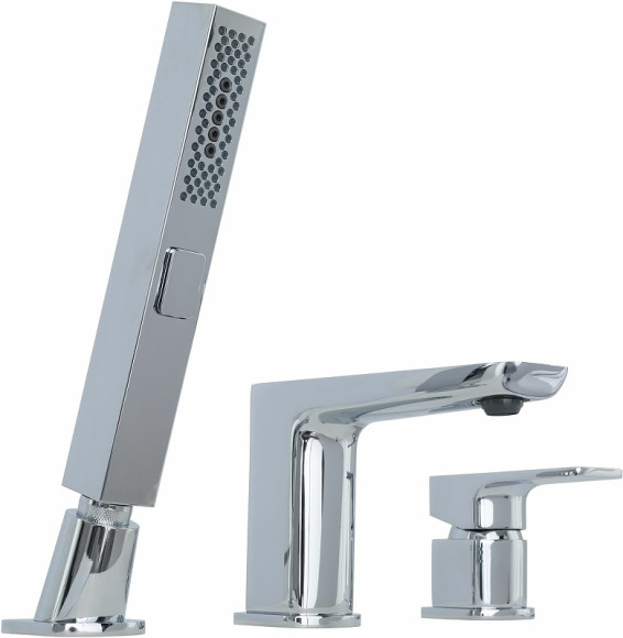 Смеситель на борт ванны Allen Brau Infinity 5.21008-00 Хром