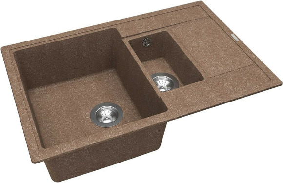 Кухонная мойка Florentina Липси-780К 20.250.D0780.105 Коричневая Кухонная мойка Florentina Липси-780К 20.250.D0780.105 Коричневая