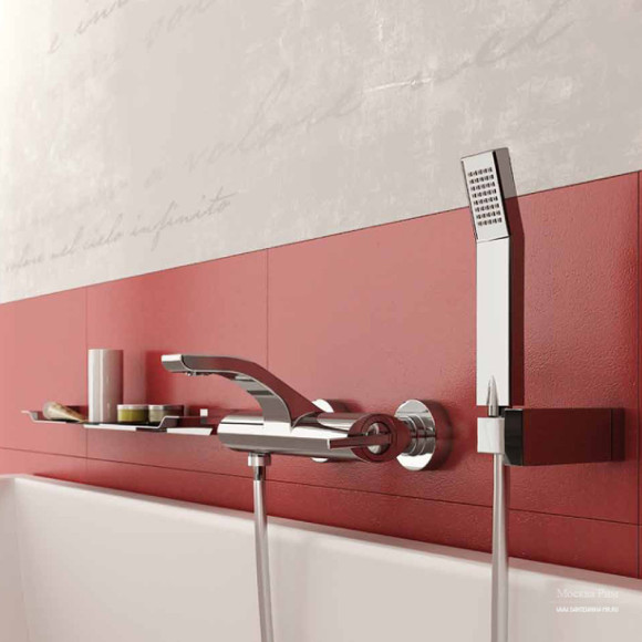 Смеситель для ванны Webert Wolo WO980201015 Хром