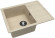 Кухонная мойка Florentina Липси-650 20.125.C0650.104 Бежевая