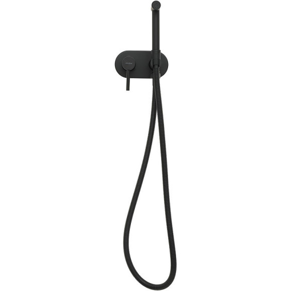 Гигиенический душ со смесителем Allen Brau Priority 5.31005-31 Черный матовый Гигиенический душ со смесителем Allen Brau Priority 5.31005-31 Черный матовый